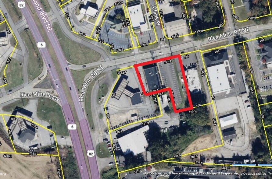 221 Rice Mine Rd NE, Tuscaloosa, AL à vendre - Aérien – Image 2 sur 7