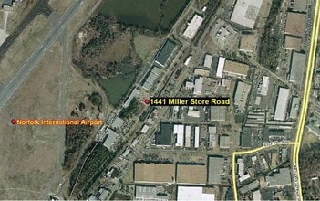 1441 Miller Store Rd, Virginia Beach, VA - VUE AÉRIENNE  vue de carte