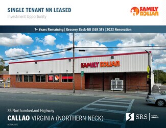 Plus de détails pour 35 Northumberland Hwy, Callao, VA - Local commercial à vendre