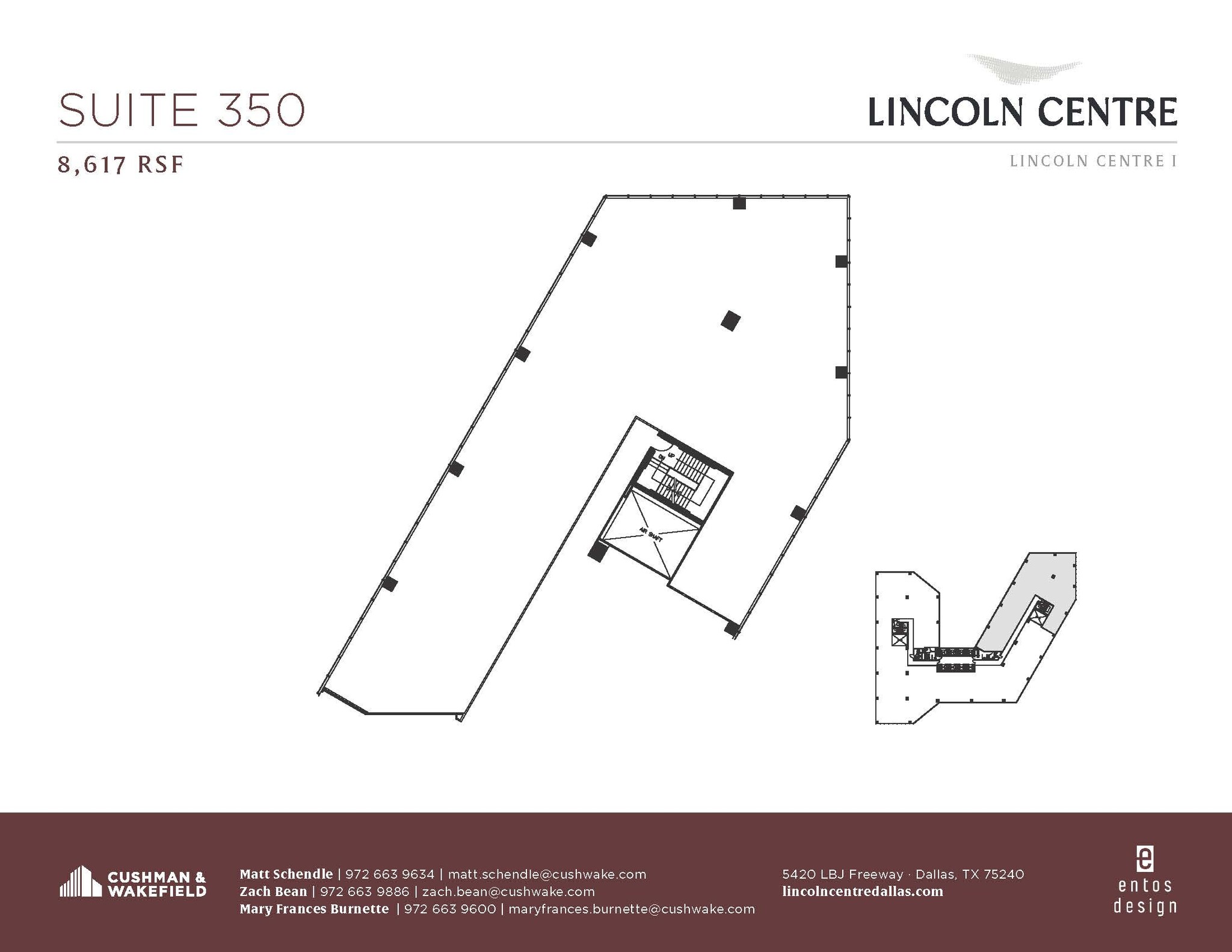 5400 Lyndon B Johnson Fwy, Dallas, TX à louer Plan d’étage– Image 1 sur 1