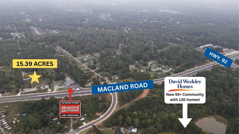 3089 Macland Rd, Dallas, GA à vendre - Aérien – Image 2 sur 7