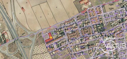 Calle Santo Domingo Guzman 45, Nambroca, TOL - VUE AÉRIENNE  vue de carte