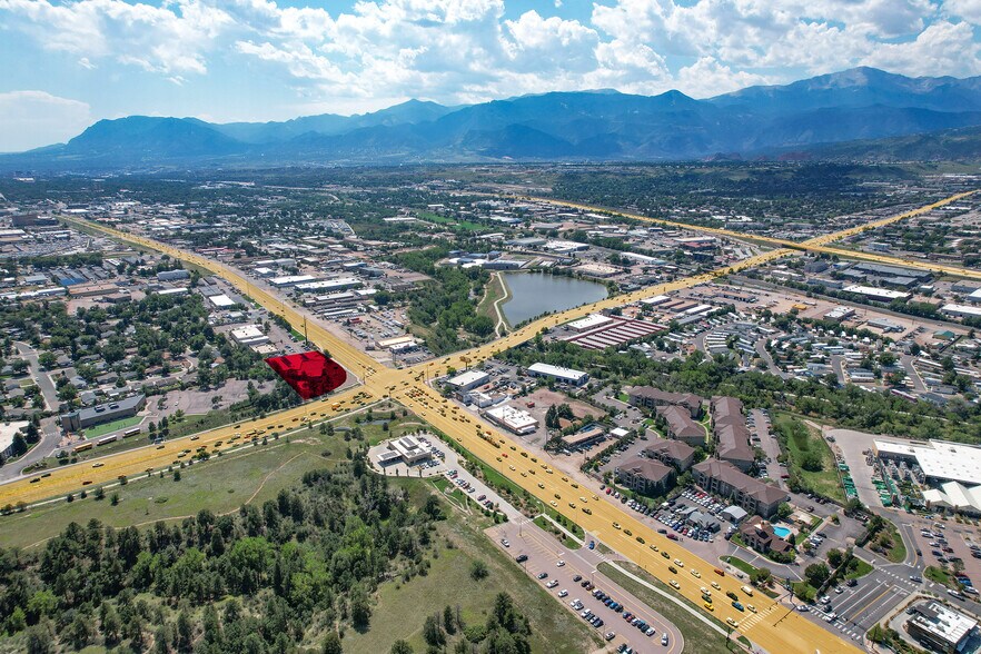 4415 N Nevada Ave, Colorado Springs, CO à vendre - Aérien – Image 2 sur 4