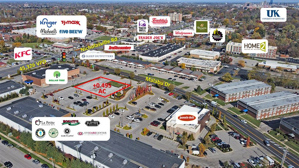 120 Malabu Dr, Lexington, KY à louer - Aérien – Image 2 sur 5