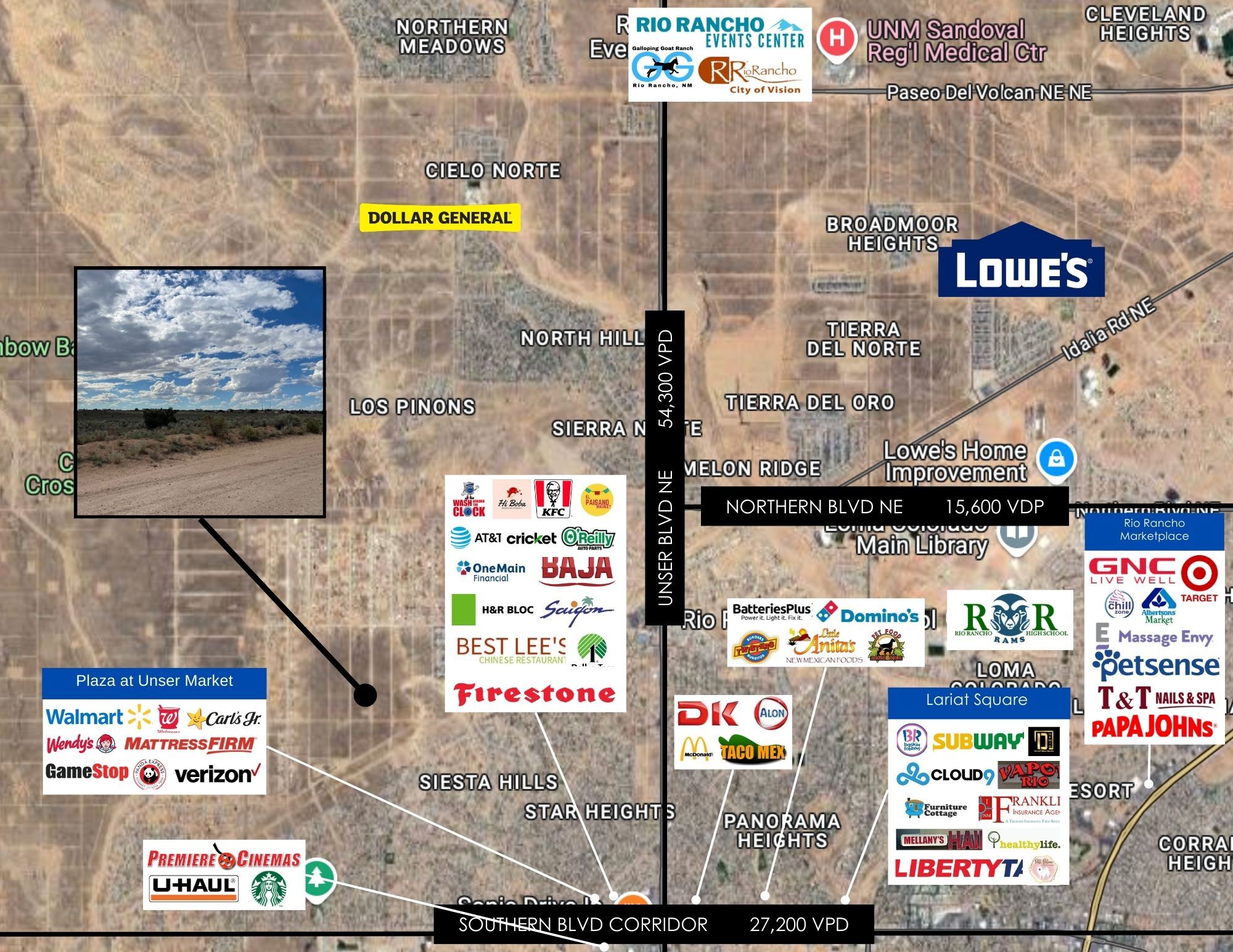 6th Street Northeast, Rio Rancho, NM à vendre Photo de l’immeuble– Image 1 sur 6
