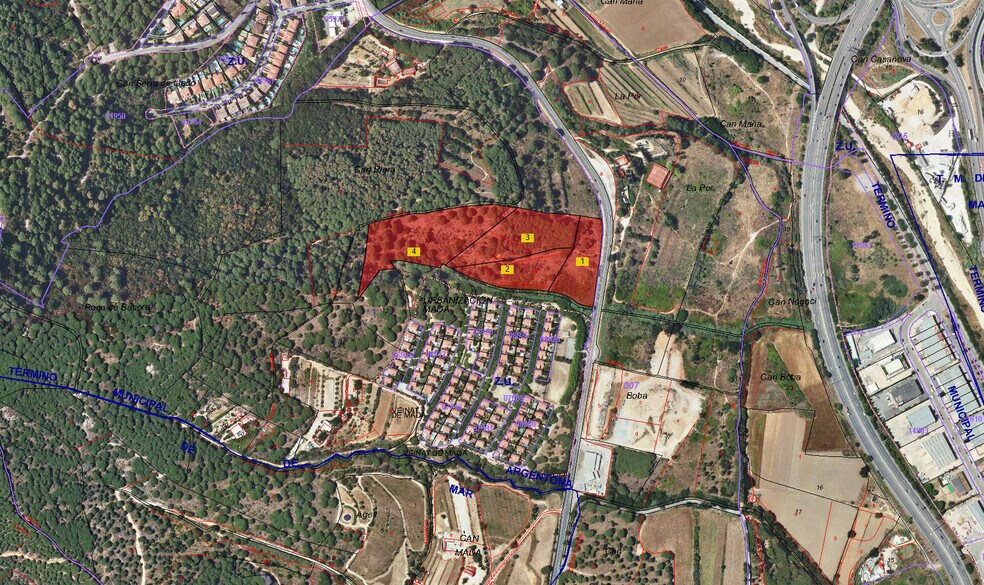 Terrain dans Argentona, Barcelona à vendre - Plan d’étage – Image 1 sur 2