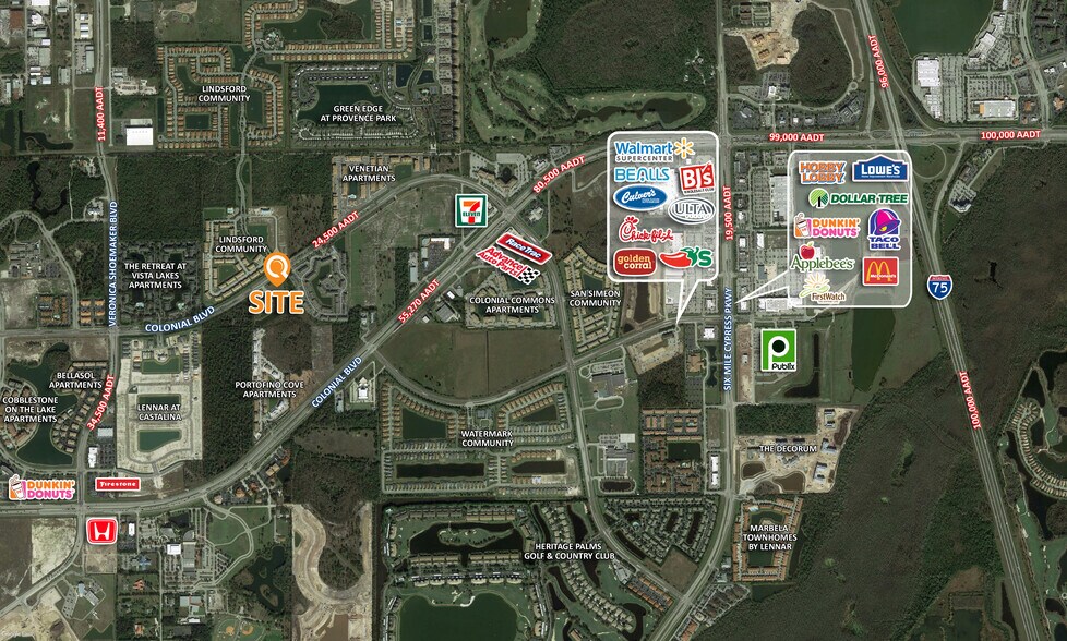 3990 Winkler Ave, Fort Myers, FL à vendre - Aérien – Image 2 sur 3