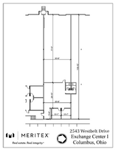 2541-2559 Westbelt Dr, Columbus, OH à louer Plan d’étage– Image 1 sur 2