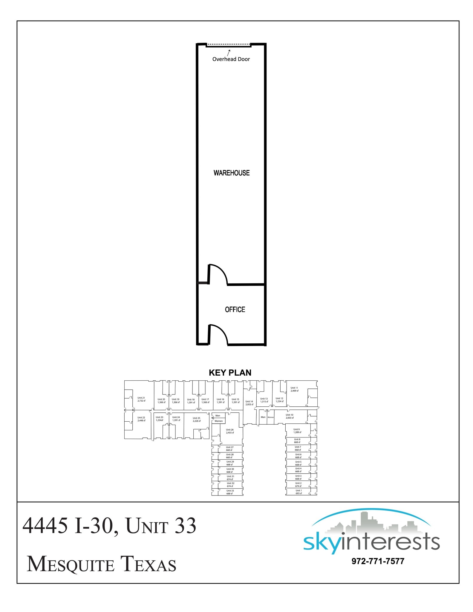 4445 Interstate 30, Mesquite, TX à louer Plan de site– Image 1 sur 1