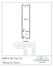 4445 Interstate 30, Mesquite, TX à louer Plan de site– Image 1 sur 1