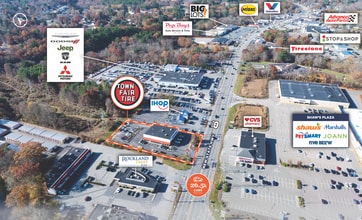 255 Route 44, Raynham, MA - VUE AÉRIENNE  vue de carte