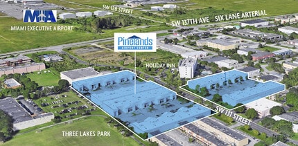 13450-13464 SW 131st St, Miami, FL - VUE AÉRIENNE  vue de carte