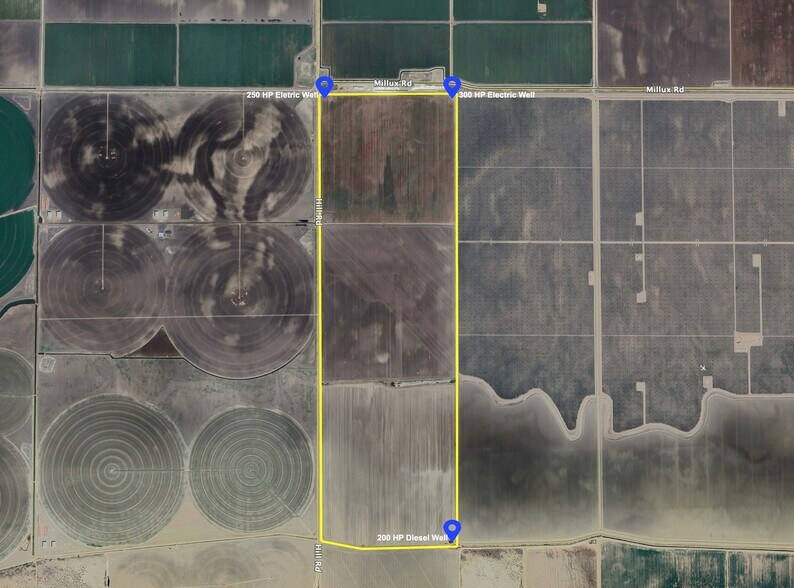 SEC of Hill Road & Millux Road, Bakersfield, CA à vendre - Photo de l’immeuble – Image 2 sur 3