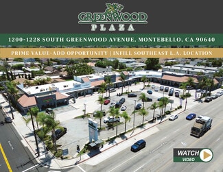 Plus de détails pour 1200-1228 S Greenwood Ave, Montebello, CA - Local commercial à vendre