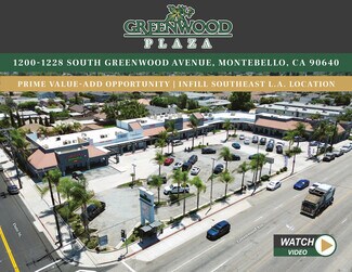 Plus de détails pour 1200-1228 S Greenwood Ave, Montebello, CA - Local commercial à vendre