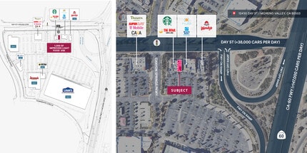 12430 Day St, Moreno Valley, CA à louer Plan de site– Image 1 sur 1