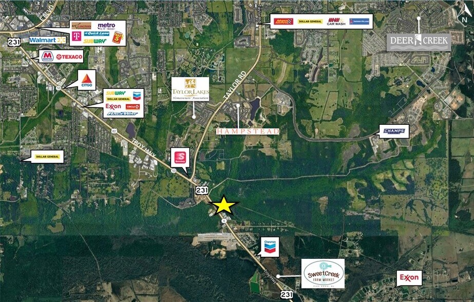6015 Troy Hwy, Montgomery, AL à vendre - Photo de l’immeuble – Image 3 sur 3