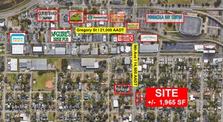 Plus de détails pour 824 E La Rua St, Pensacola, FL - Local commercial à vendre