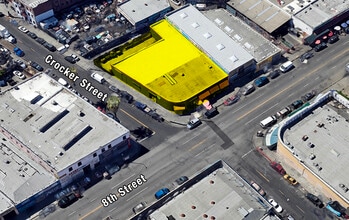 732 E 8th St, Los Angeles, CA - VUE AÉRIENNE  vue de carte