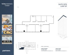 1201 Louisiana St, Houston, TX à louer Plan de site– Image 1 sur 2
