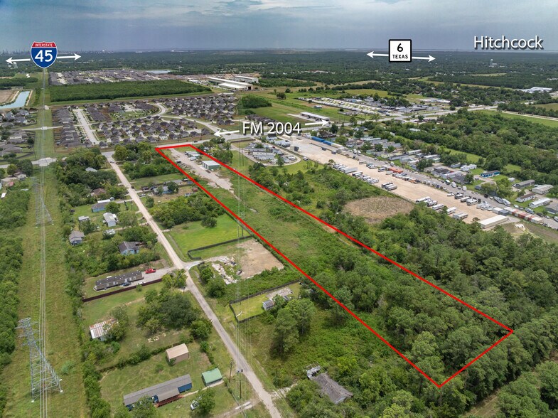 5320 FM 2004 Rd, Hitchcock, TX à louer - Aérien – Image 2 sur 7