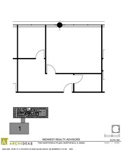 Northfield Plz, Northfield, IL à louer Plan d’étage– Image 1 sur 1