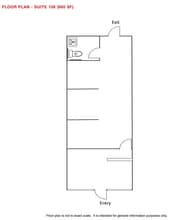 8550-8580 W Charleston Blvd, Las Vegas, NV à louer Plan d’étage– Image 2 sur 2