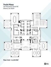 303 Peachtree St Ne, Atlanta, GA à louer Plan d’étage– Image 1 sur 1