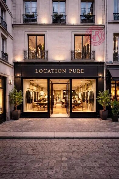 Local commercial dans Paris à louer - Photo de l’immeuble – Image 1 sur 2