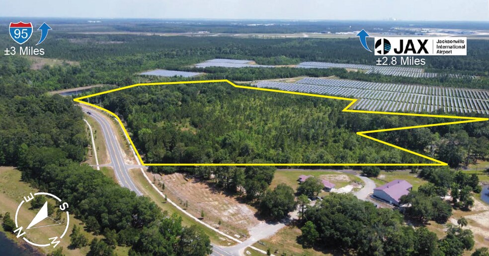 0000 Pecan Park, Jacksonville, FL à vendre - Aérien – Image 2 sur 4
