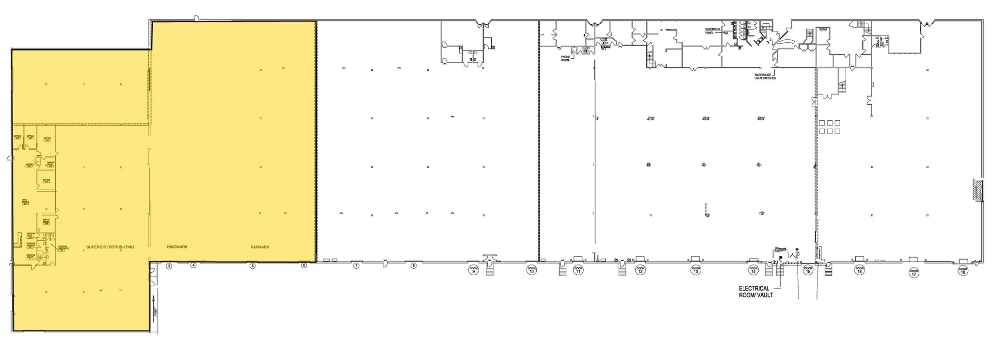 3908-3982 Image Dr, Dayton, OH à louer Plan d’étage– Image 1 sur 2