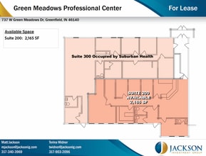 737 W Green Meadows Dr, Greenfield, IN à louer Plan d’étage– Image 2 sur 2