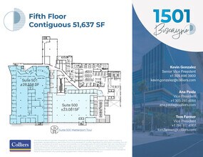 1501 Biscayne Blvd, Miami, FL à louer Plan d’étage– Image 1 sur 1