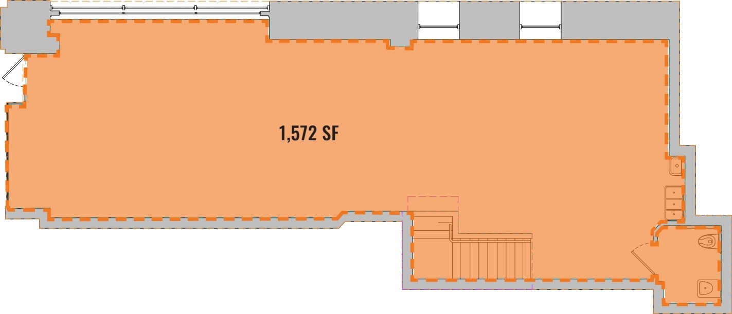 682 Broadway, New York, NY 10012 - Lot Retail - - Plan d’étage - Image 1 of 1
