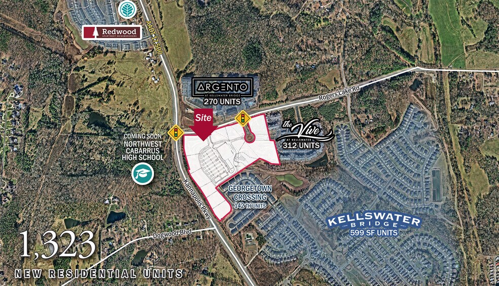 Kannapolis Pky & Rogers Lake Rd, Kannapolis, NC à louer - Photo de l’immeuble – Image 2 sur 12