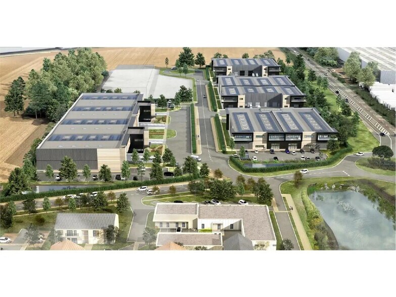 Local d’activités dans Survilliers à louer - Plan d’étage – Image 3 sur 3