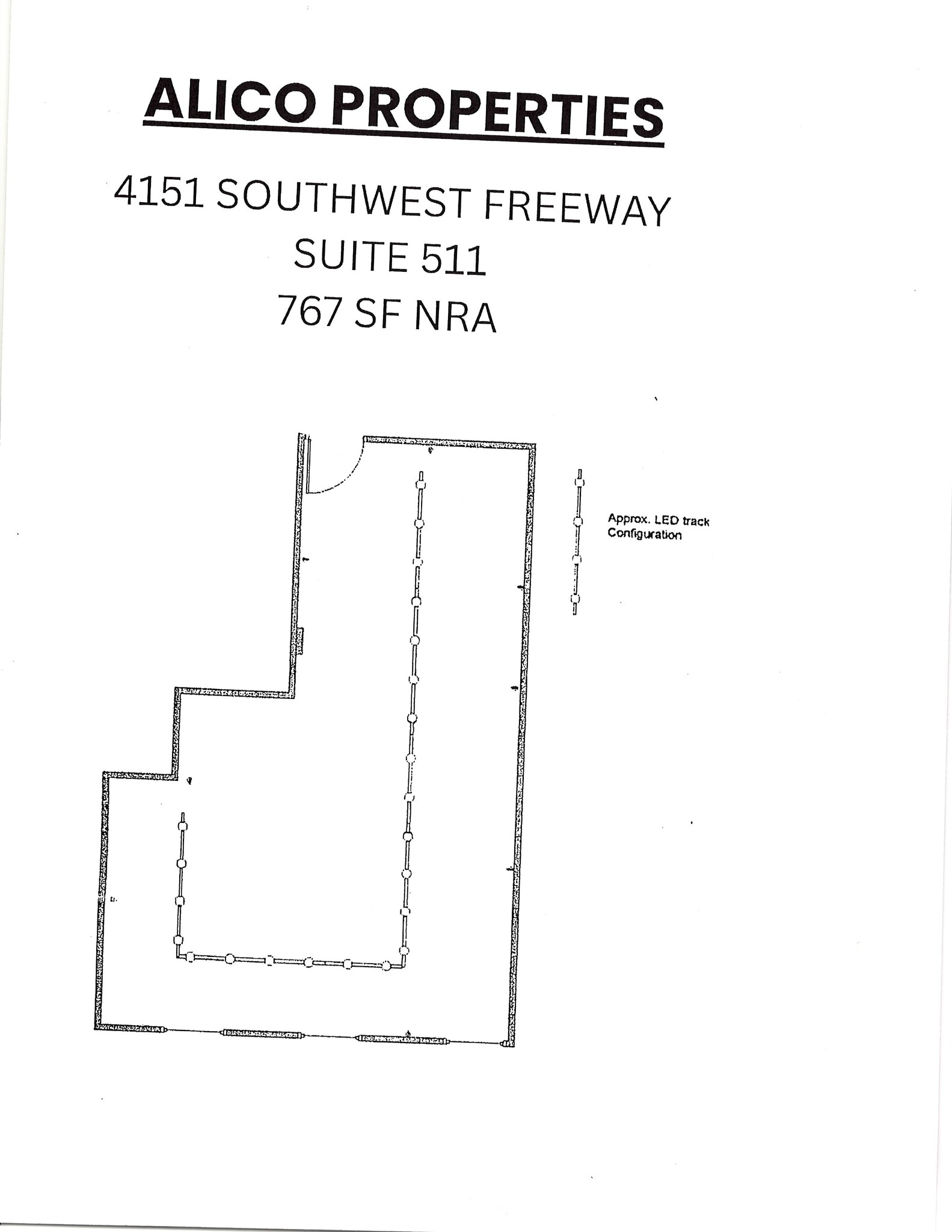 4151 Southwest Fwy, Houston, TX à louer Plan d’étage– Image 1 sur 1