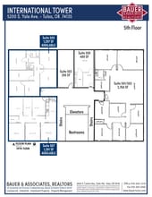 5200 S Yale Ave, Tulsa, OK à louer Plan de site– Image 1 sur 1