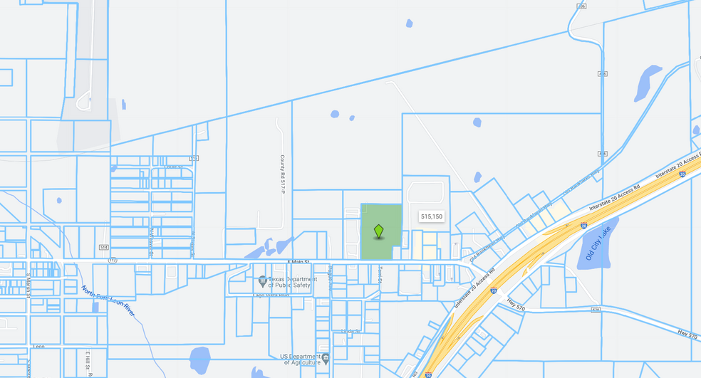 TX-112 & I-20, Eastland, TX à louer - Plan cadastral – Image 2 sur 2