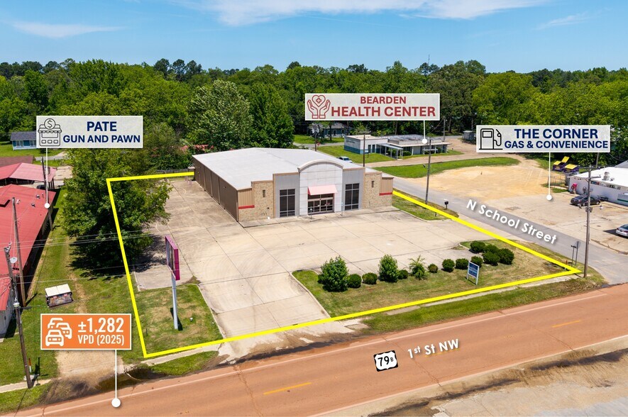 145 N School St, Bearden, AR à vendre - Photo de l’immeuble – Image 2 sur 9