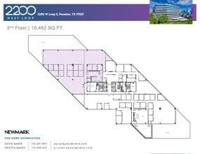 2200 West Loop South, Houston, TX à louer Plan d’étage– Image 1 sur 1