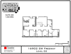 16902 Southwest Fwy, Sugar Land, TX à louer Plan d’étage– Image 1 sur 1