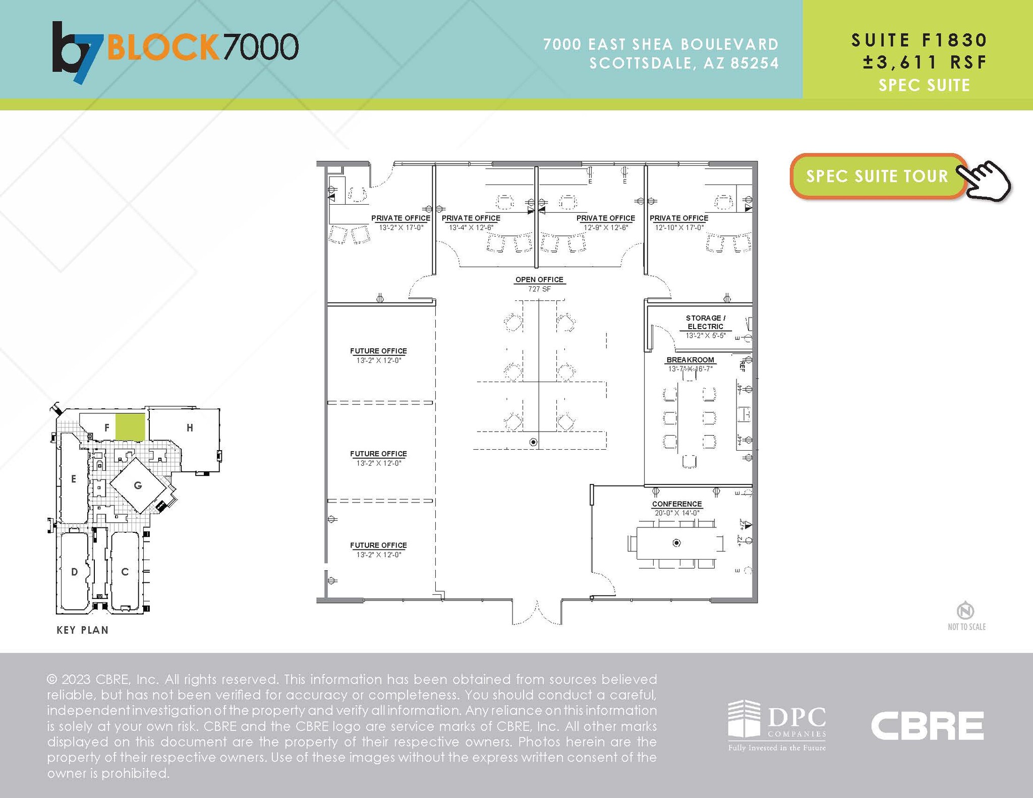 7000 E Shea Blvd, Scottsdale, AZ à louer Plan d’étage– Image 1 sur 1