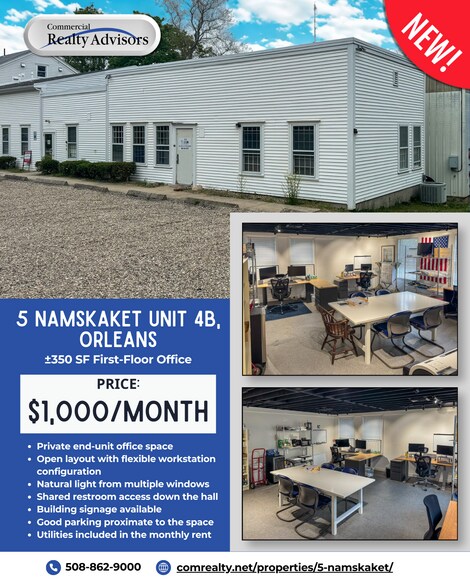 5 Namskaket Rd, Orleans, MA à louer - Photo de l’immeuble – Image 2 sur 2