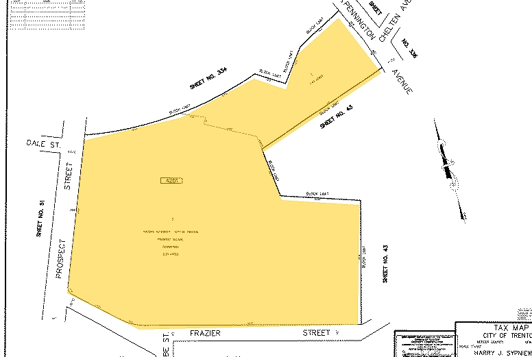 359 Pennington Ave, Trenton, NJ à louer - Plan cadastral – Image 2 sur 9