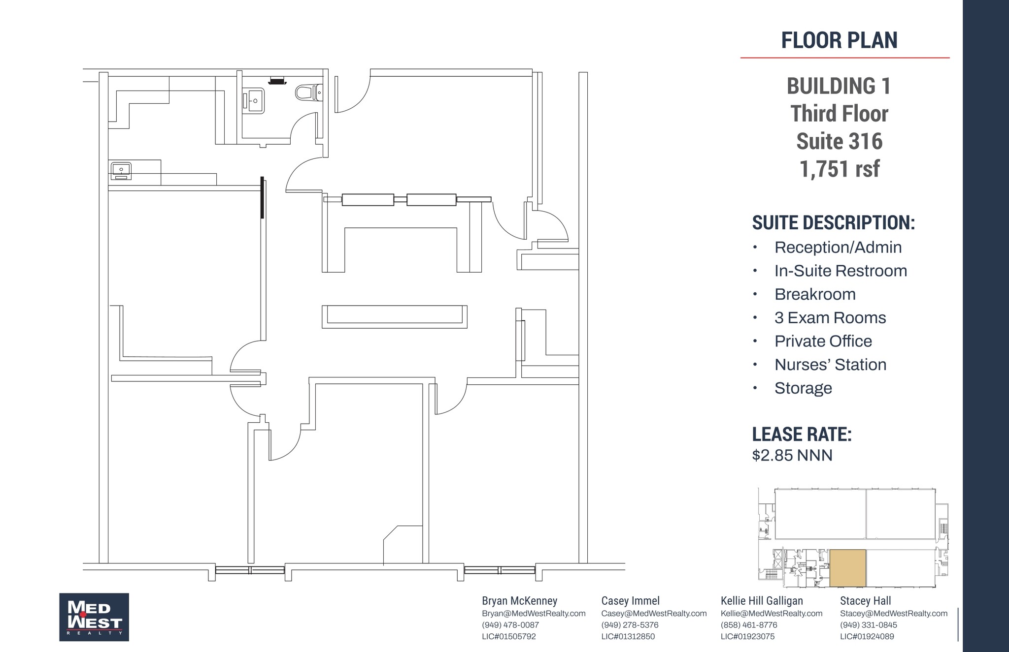 27800 Medical Center Rd, Mission Viejo, CA à louer Plan d’étage– Image 1 sur 1