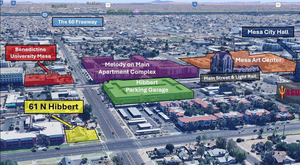 61 N Hibbert, Mesa, AZ à vendre - Photo de l’immeuble – Image 1 sur 20