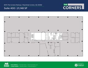 6525 The Corners Pky, Peachtree Corners, GA à louer Plan d’étage– Image 1 sur 1