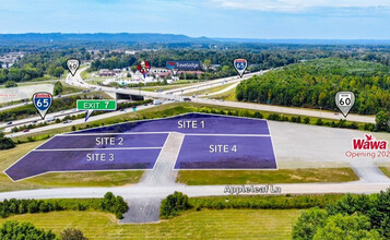 7312 Appleleaf Lane, Sellersburg, IN - VUE AÉRIENNE  vue de carte