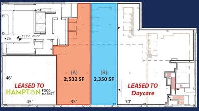 1998 2nd Ave, New York, NY à louer Plan d’étage– Image 2 sur 2